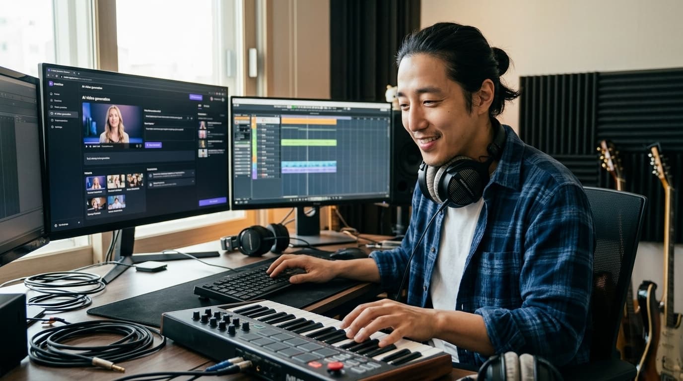 이두혁 영상·음악 디렉터 — 작업 중